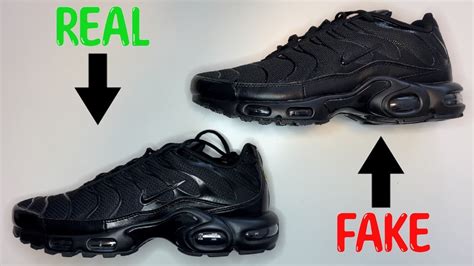 fake all black nike tns|authentic nike.